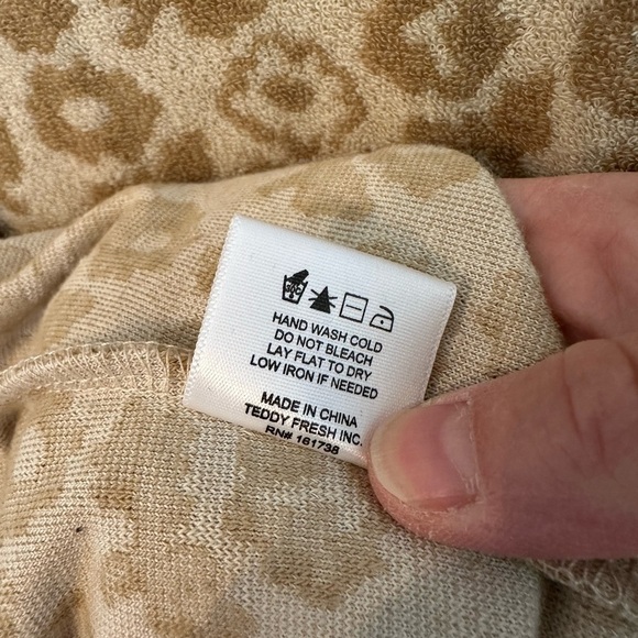 NWT Teddy Fresh Boardwalk terry cloth dress M - Picture 11 of 11